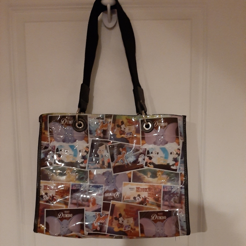 Disney vintage plastic tote